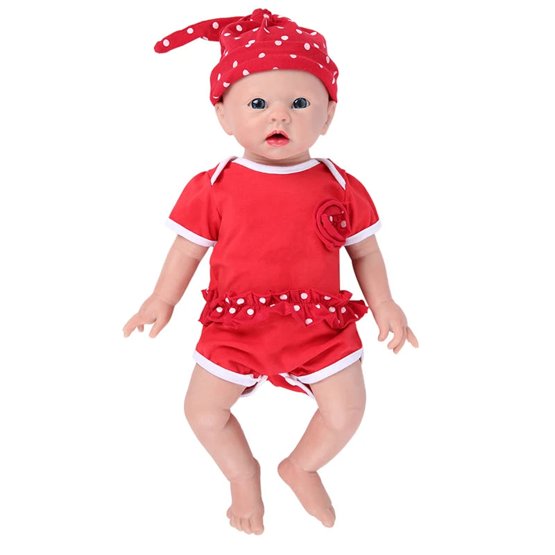 IVITA Authentic 100% Silicone Painted Reborn Baby Dolls Shipped from USA Warehouse Realistic Baby Dolls for Kids Christmas Toys