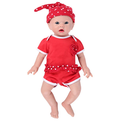 IVITA Authentic 100% Silicone Painted Reborn Baby Dolls Shipped from USA Warehouse Realistic Baby Dolls for Kids Christmas Toys