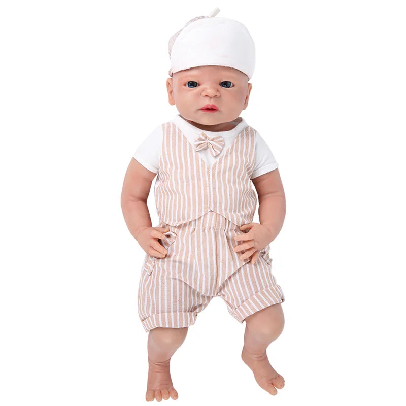 IVITA Authentic 100% Silicone Painted Reborn Baby Dolls Shipped from USA Warehouse Realistic Baby Dolls for Kids Christmas Toys