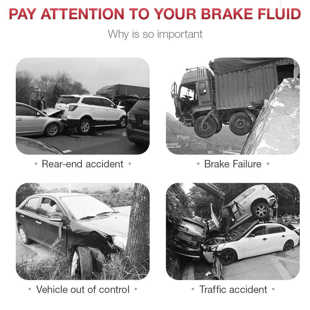 12V Auto Brake Fluid Tester Digital Car Brake Oil Tool BF200 DOT3 DOT4 DOT5.1 LED Indicator check Display Auto Oil Tool PK BF100