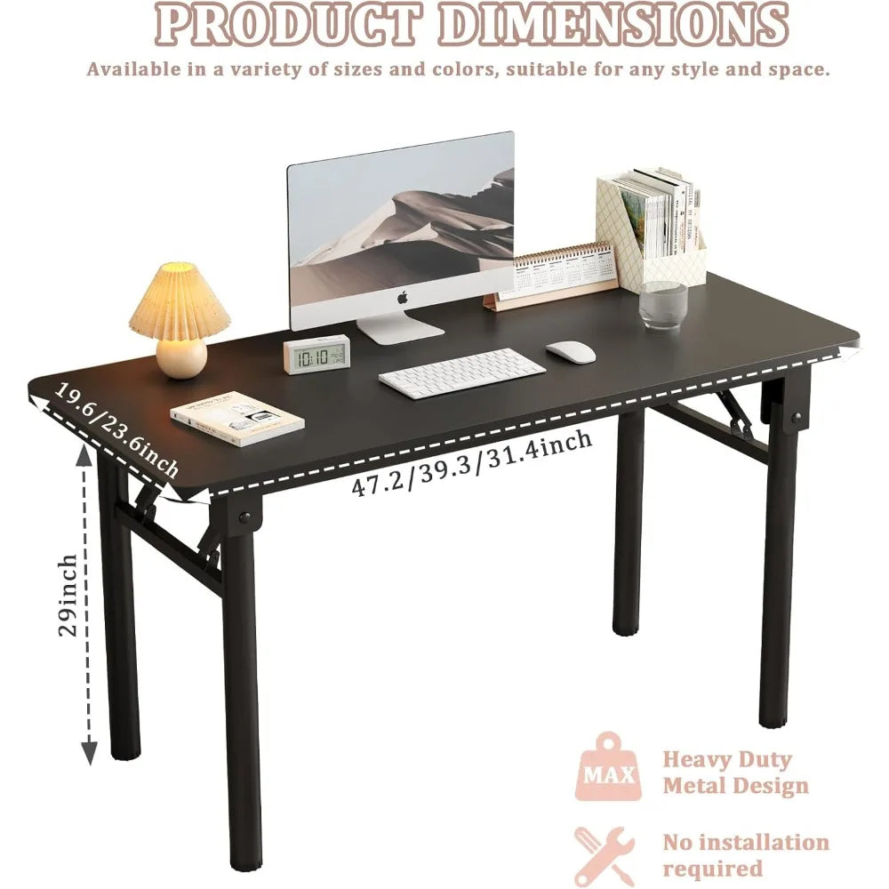 Computer Study No Assembly Required,Writing Computer Space Saving Folding for Home