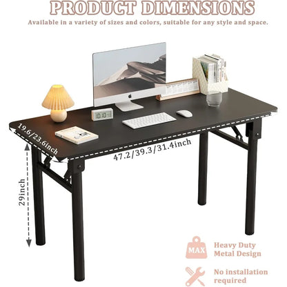 Computer Study No Assembly Required,Writing Computer Space Saving Folding for Home