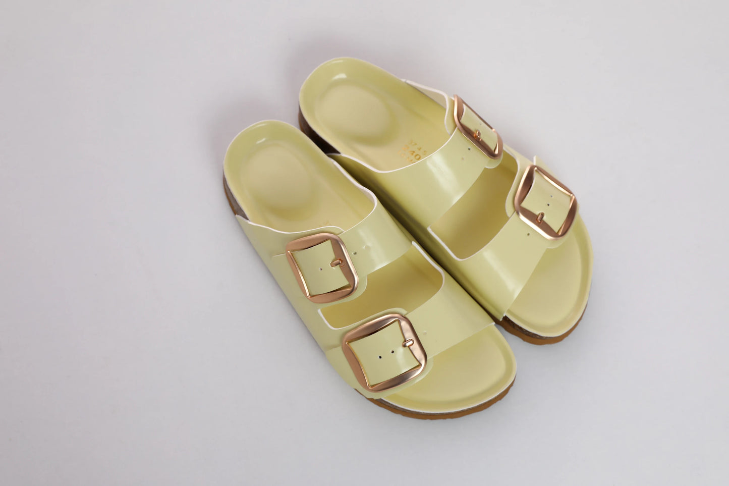 SUFU Women's Summer Comfortable Slip-On Slippers with Adjustable Buckle Straps - Open-Toe PU Sandals Casual Shoes