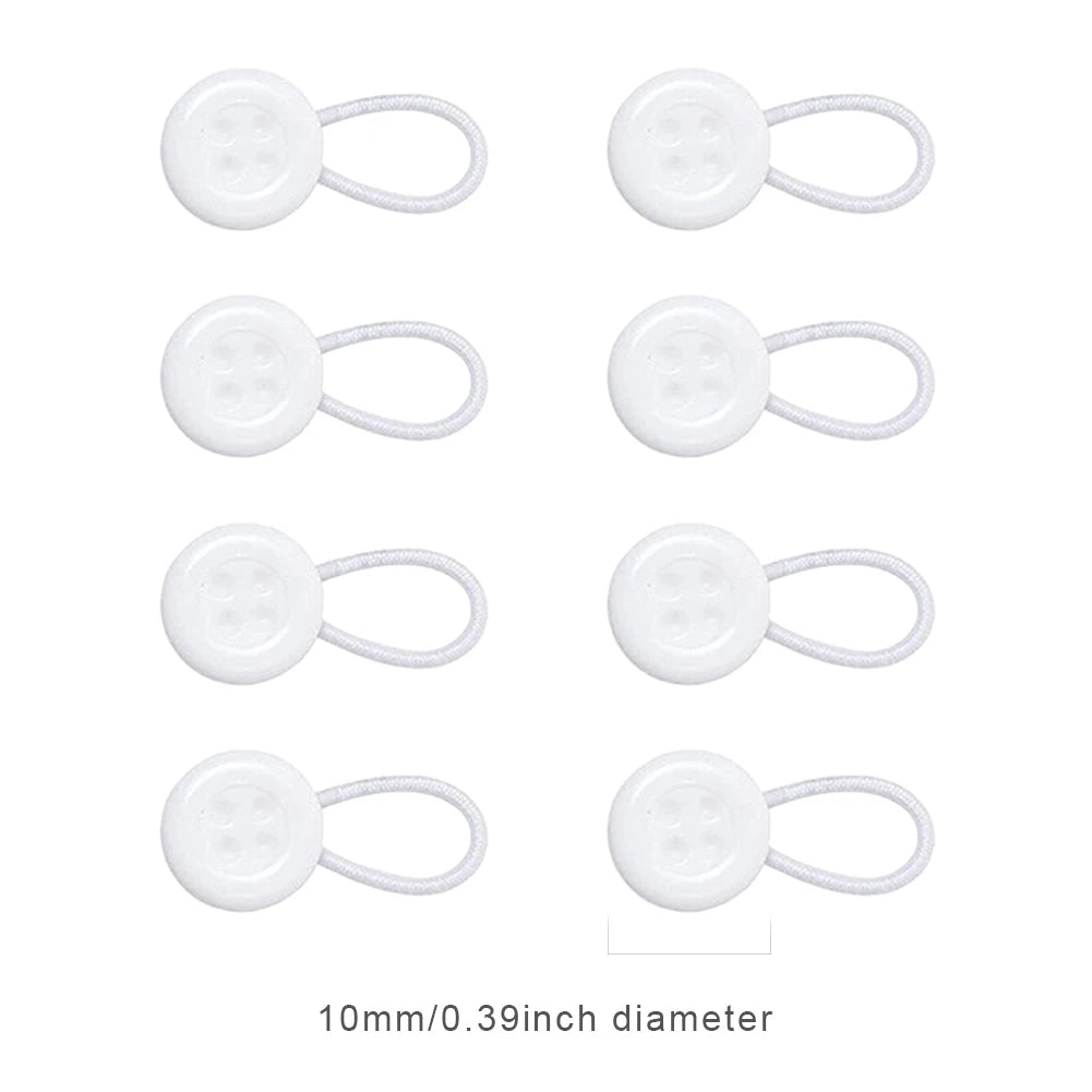 Relief Tight Collars No Sewing Required Jean Button Extender Flexible Button Waist Extenders for Expansion of Men Dress Shirts