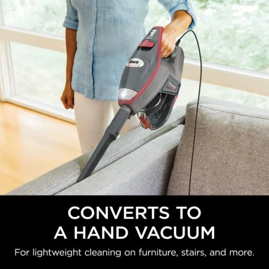 HV370 Rocket Pro Corded Stick Vacuum Renewed Comet Red