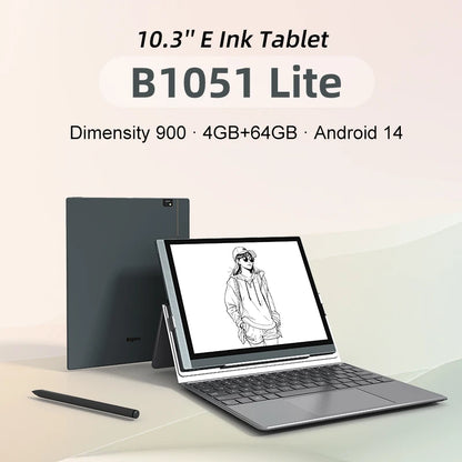 Bigme B1051 eBook reader, 10.3'' e-ink screen Electronic book, 6+128 GB, Android 14 e-book tablet, B1051 Lite 4+64GB optional