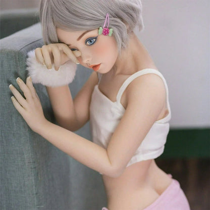 Realistic TPE Doll ,28 inch/ 39.5 inch,Seamless Full Body Love Doll, Movable Flexible Alloy Skeleton, Lifelike Skin Texture