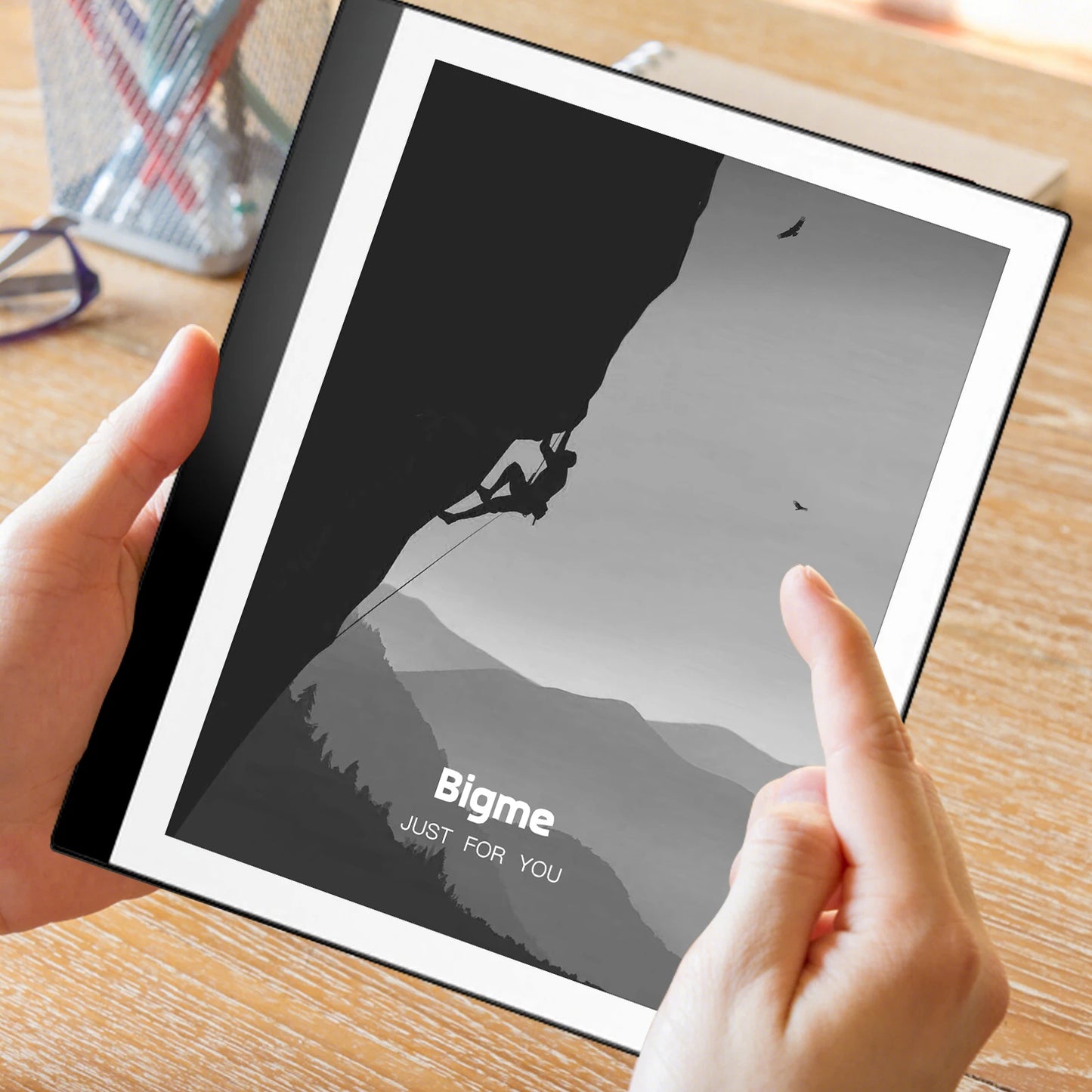 Bigme PocketNote ereader, 7'' e-ink screen ebook reader, electronic book e reader, support Kindle, Google Play reading tablet