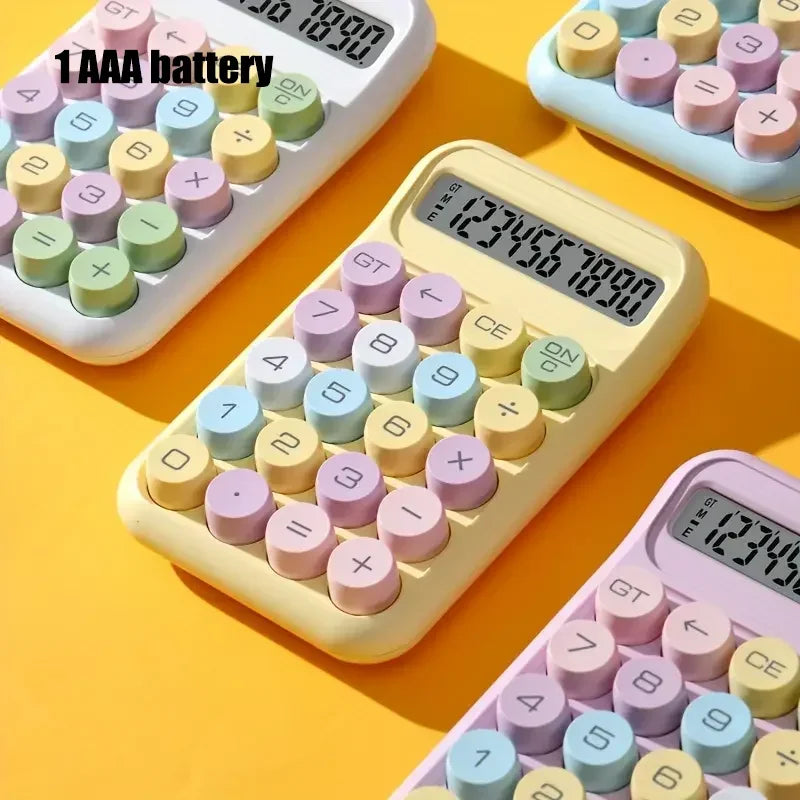 1PC new 819 high value small fresh calculator 10 digit dopamine calculator student office calculator