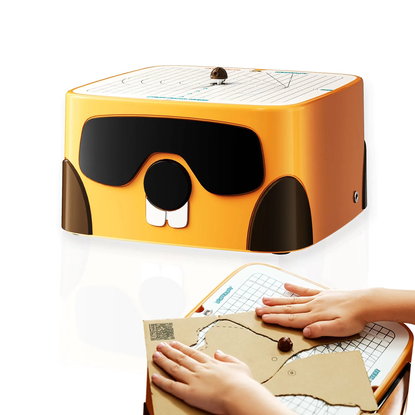 BeaverBot C1 Safe Cardboard Construction Tool Kit 3 colors To Choose Craft Toy For Creativity Gift DIY Cardboard Cutter For Kid