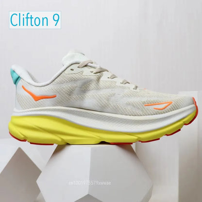Brand Sneakers Clifton 9 Running Shoes Light Outdoor Sports Trainers Lifestyle Shock Absorption Athletic Shoes For Men And Women