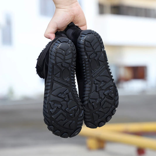 Winter Snow Boots Lightweight Barefoot Shoes Non-Slip Casual Ankle Boots Waterproof Trail Running Shoes for Outdoor Sports