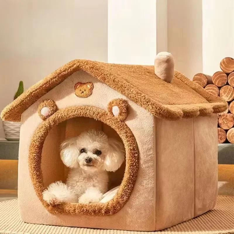2025 New Multi-Use Cat Kennel Indoor Outdoor – Villa-Style Dirt-Resistant Detachable Washable All-Season Durable for Comfort