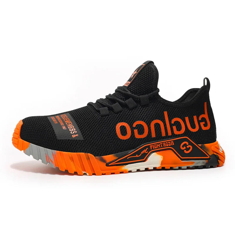Soft-soled comfortable anti-smash and anti-puncture safety shoes