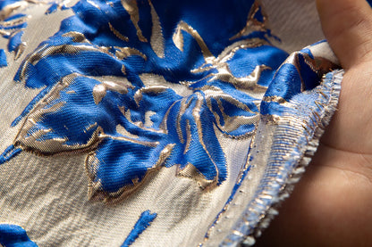 SJD LACA African Brocade Lace Fabrics 2025 High Quality Tulle Damask Nigerian Jacquard French Lace For Sewing Women Dresses 3830