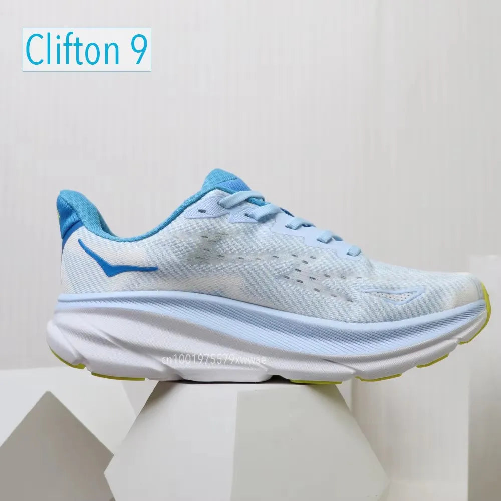Brand Sneakers Clifton 9 Running Shoes Light Outdoor Sports Trainers Lifestyle Shock Absorption Athletic Shoes For Men And Women