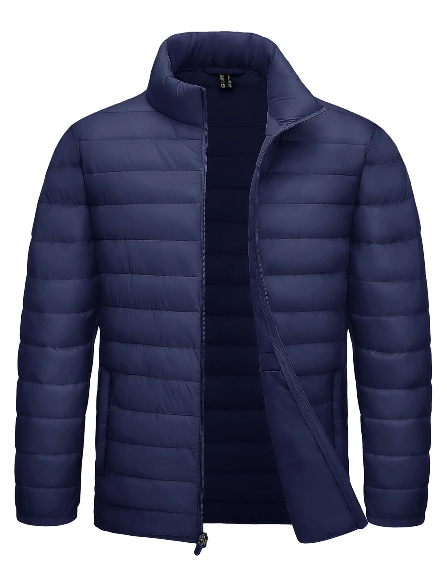 Men's Puffer Jacket Lightweight Warm Winter Coats Water Repellent Windproof Insulated Jacket