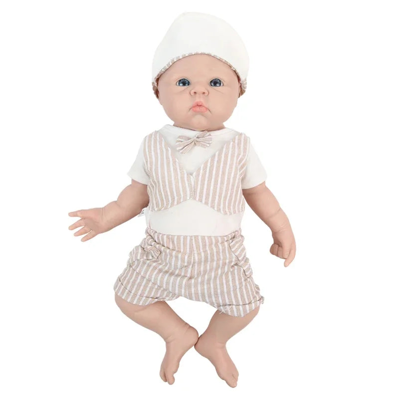 IVITA Authentic 100% Silicone Painted Reborn Baby Dolls Shipped from USA Warehouse Realistic Baby Dolls for Kids Christmas Toys