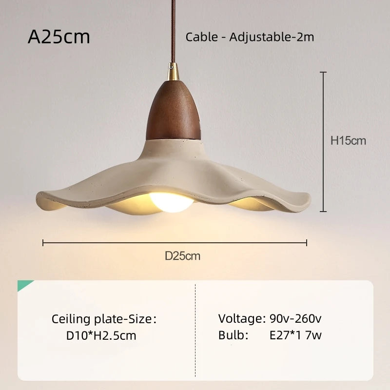 Japanese Homestay Restaurant Lamp Nordic Cream Style Modern Art Medieval Vintage Lamps Wabi-Sabi Chandelier Bedroom Bedside Lamp