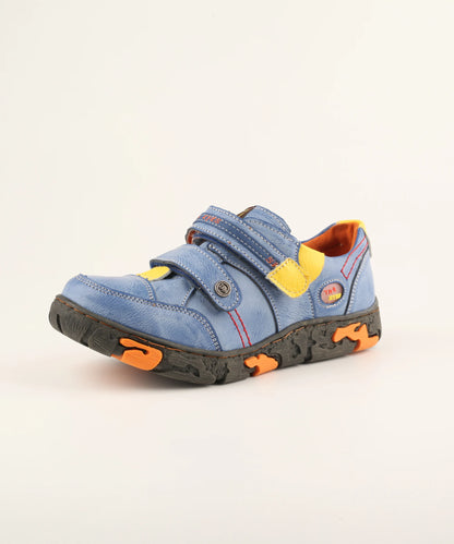 TMA EYES 2025 Autumn New Women's Casual Lace-free Leather Single Shoes For the Outdoors