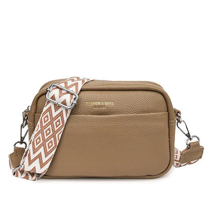 1 fashionable black bag - adjustable shoulder strap, women's crossbody bag, suitable for different people, no scene needed