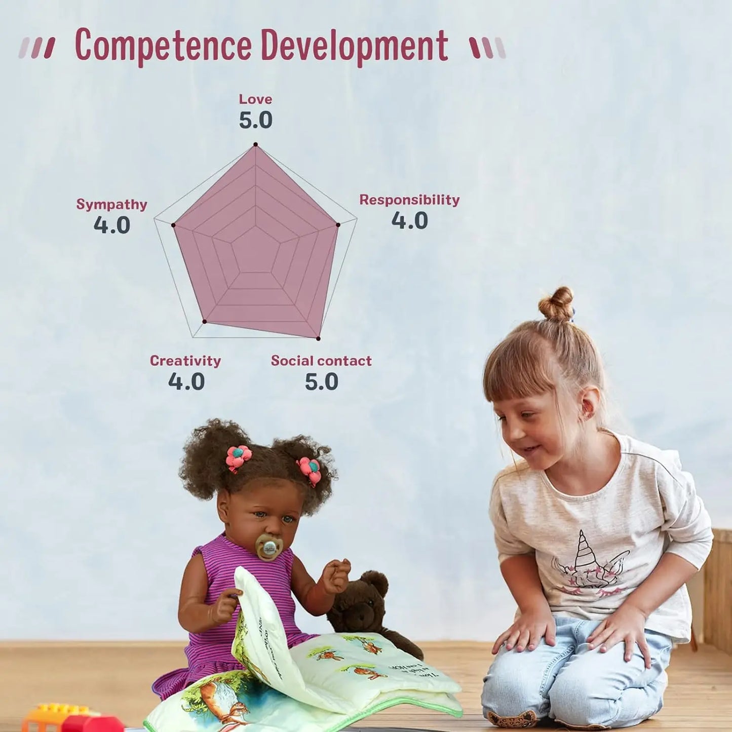 Reborn Baby Dolls Black - 22 Inch Lifelike Soft Body Realistic-Newborn Baby Dolls Taupe Eyes Caramel Skin Tone Orange Crushed