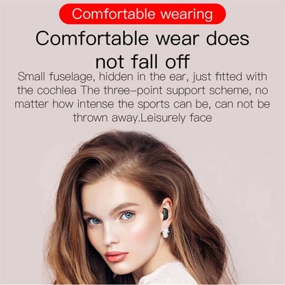 E6s Tws Fone Bluetooth-compatible Earphones Wireless Hands Free Noise Cancelling Headset