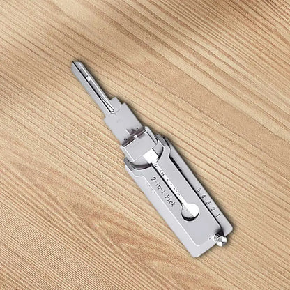 Stainless Steel Key Decoder SS001 Precision Tool Pickup Hand Tool Maintenance Repair Kit