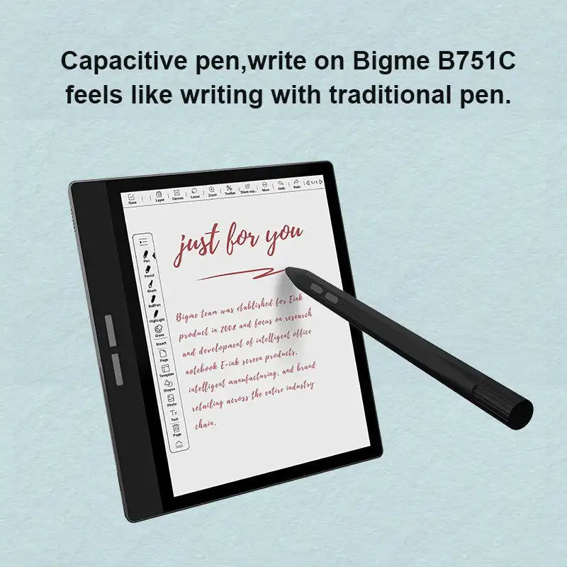 Bigme B751C 7-inch eink screen e-book reader smart book electronic paper notebook E ink handwriting ebook ereader tablet
