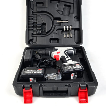 20V 10mm Electric Impact Drill Cordless Drill Electric Screwdriver DIY Driver Power Tool for Makita 18V Battery