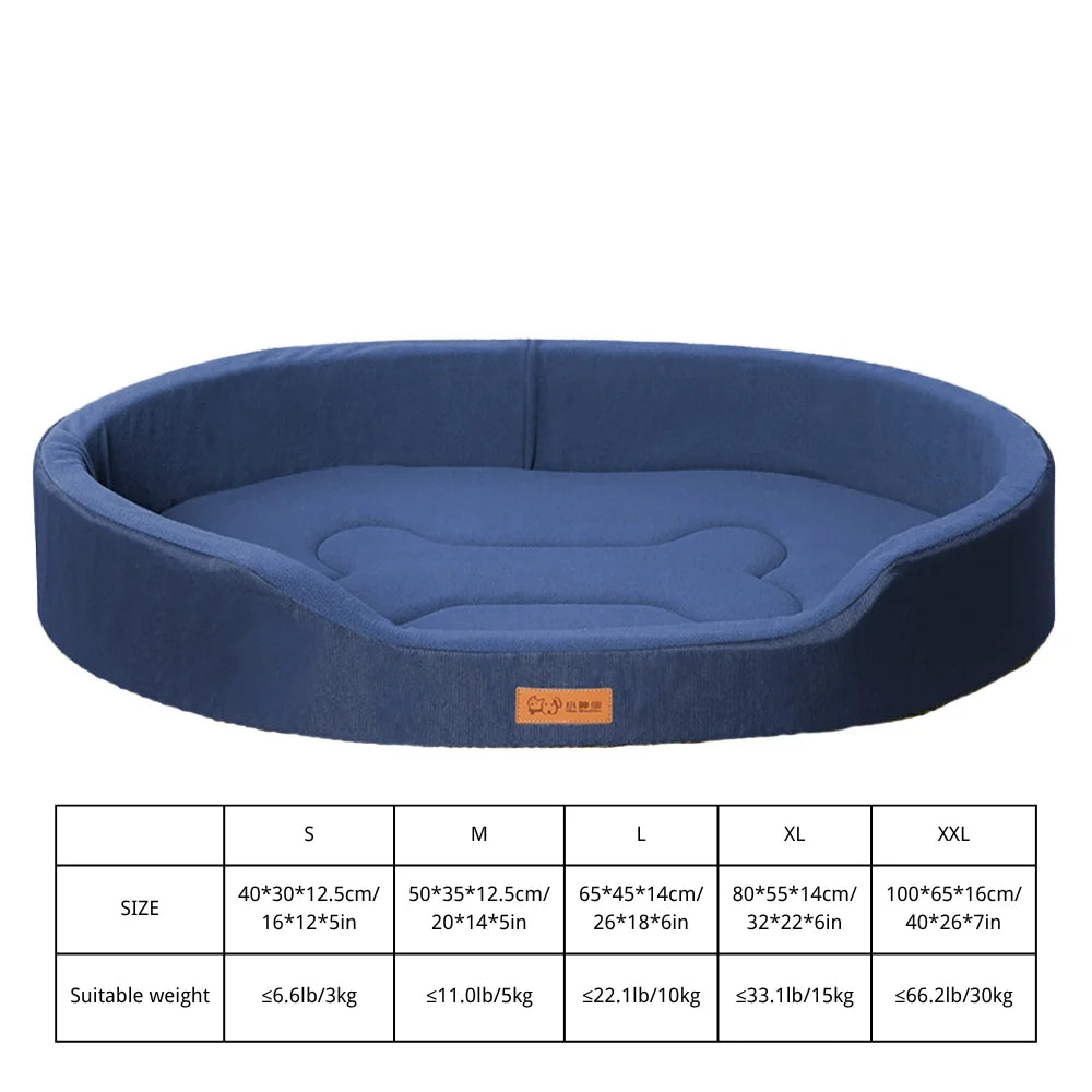 Waterproof Orthopedic Foam Dog Beds for Small Medium Large Dogs Durable Dog Sofa The Pet Bed Washable Removable Cover