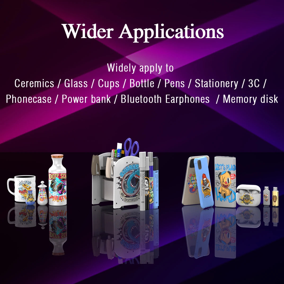 A3 UV DTF Printer For Epson L805 UV DTF Flatbed Printer Machine A4 UV Sticker Printer For Bottle Wood Metal A4 UV Printer