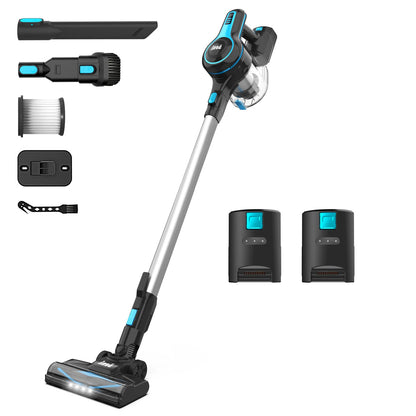 INSE N520 Cordless Vacuum Cleaner, 28Kpa 6-in-1 Rechargeable Stick Vacuum Lightweight for Carpet Hardfloor Pet Hair Home