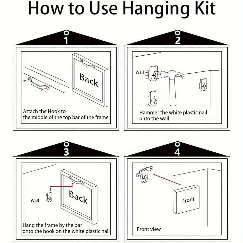 3 oil wall art - Modern New York print, colorful abstract cityscape of Brooklyn Bridge painting,1.5 inch thick wood frame