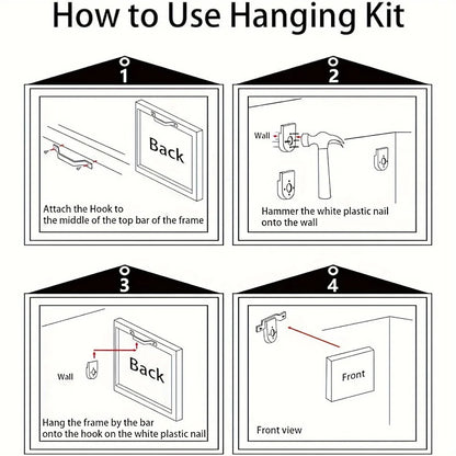 Modern abstract gold feather canvas art, suitable for interior decoration, 1.5 inch thick pine solid wood frame