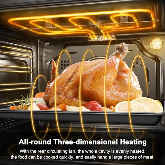 24" Built-in Electric Ovens with 11 Functions, 2800W, 240V, 2.5Cu.