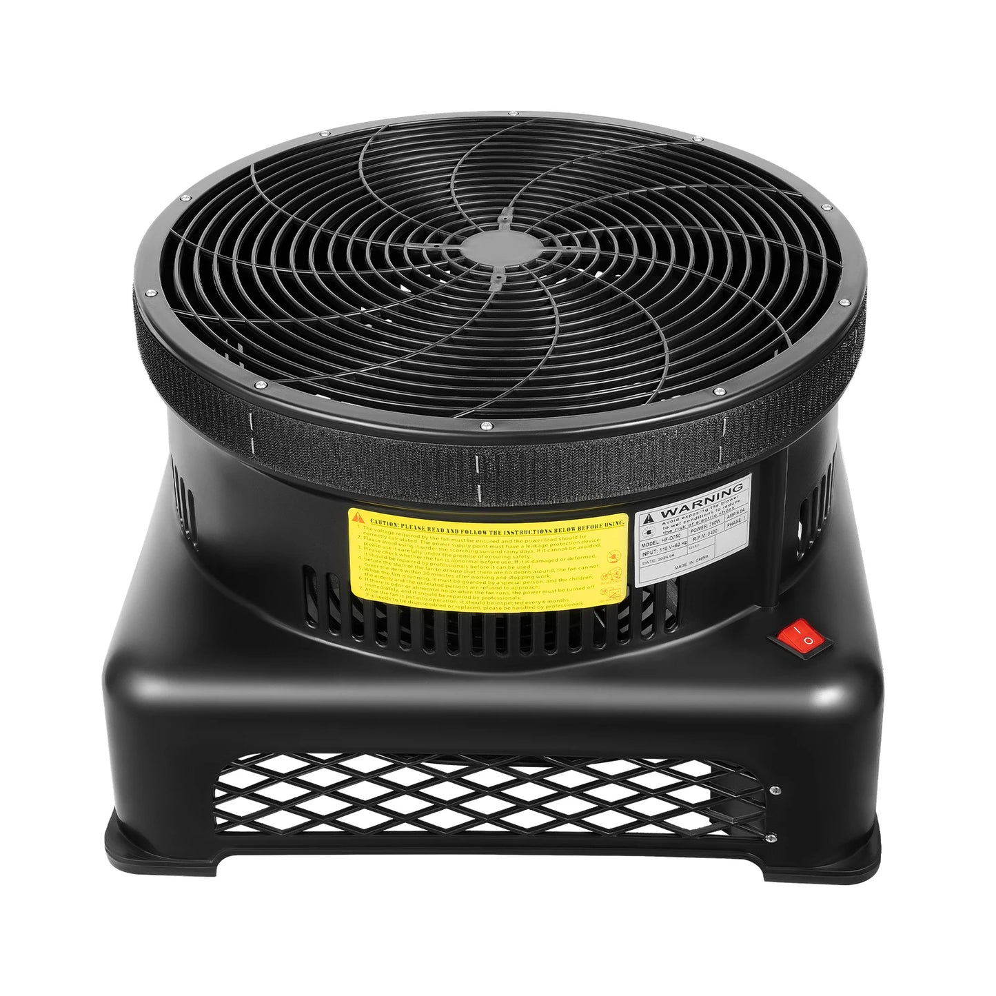 750W 110V Waving Inflatable Tube Guy Blower Fan 18" Diameter Compact Sky Dancer Blower(Puppet Not Included)