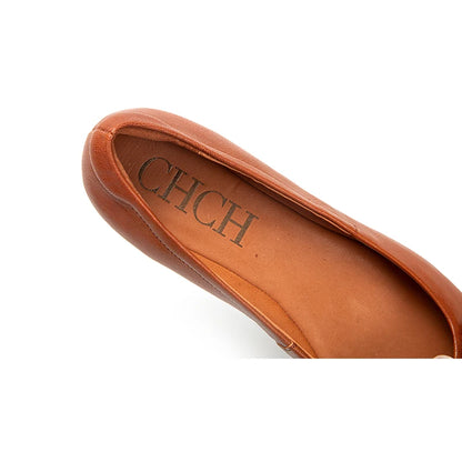 Pure Colour Simple Retro Classic Women's Single Shoes Fashion Exquisite Hundred Matching Pointed Head Design Women's Flat Shoes