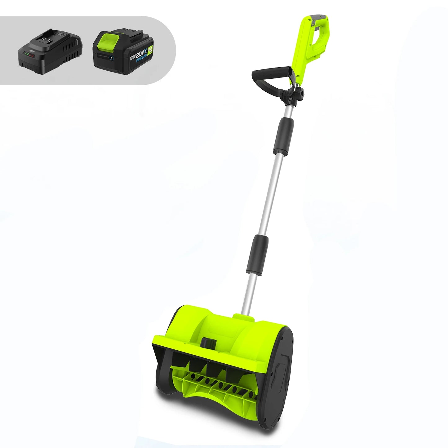 Deli Steelite 42V 20" Cordless Snow Blower – 850 Lbs/Min, Dual 4.0Ah Batteries & Charger Included – Effortless Snow Removal