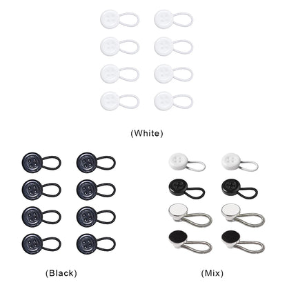 Relief Tight Collars No Sewing Required Jean Button Extender Flexible Button Waist Extenders for Expansion of Men Dress Shirts
