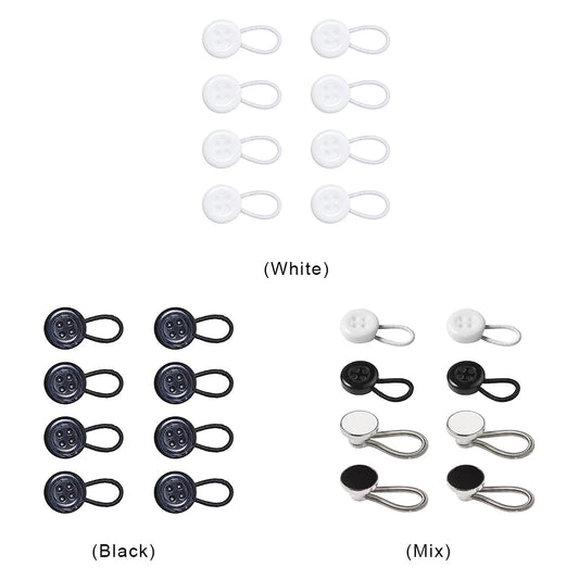 Relief Tight Collars No Sewing Required Jean Button Extender Flexible Button Waist Extenders for Expansion of Men Dress Shirts