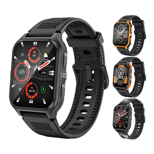 P73 Smart Watch 3ATM Waterproof Smart Fitness Tracker 100+ Sports Modes Smartwatch with Heart Rate Sleep Monitor for iOS Phone