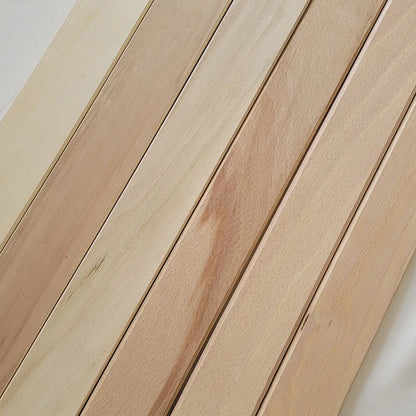 10pcs/Pack Wooden Plank 76cm Length Slightly Curved Type Replacement Bed Board Home Repair Board Wood DIY Craft Accessories