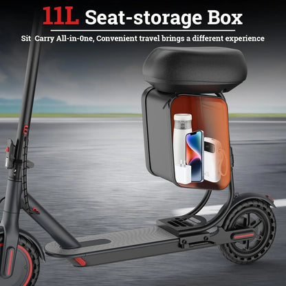 LADPED Electric Scooter 350W Motor 36V 5.2Ah Battery app Control 19mph Max Speed Up to 16miles Range Foldable Scooter with Seat