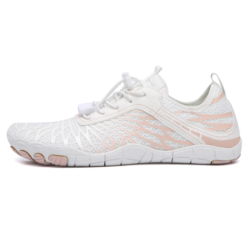 Couple Summer Beach Anti-Slip Aqua Shoes New Quick-Dry Aqua Shoes  Swimming Wading Breathable Creek Tracing Aqua Shoes