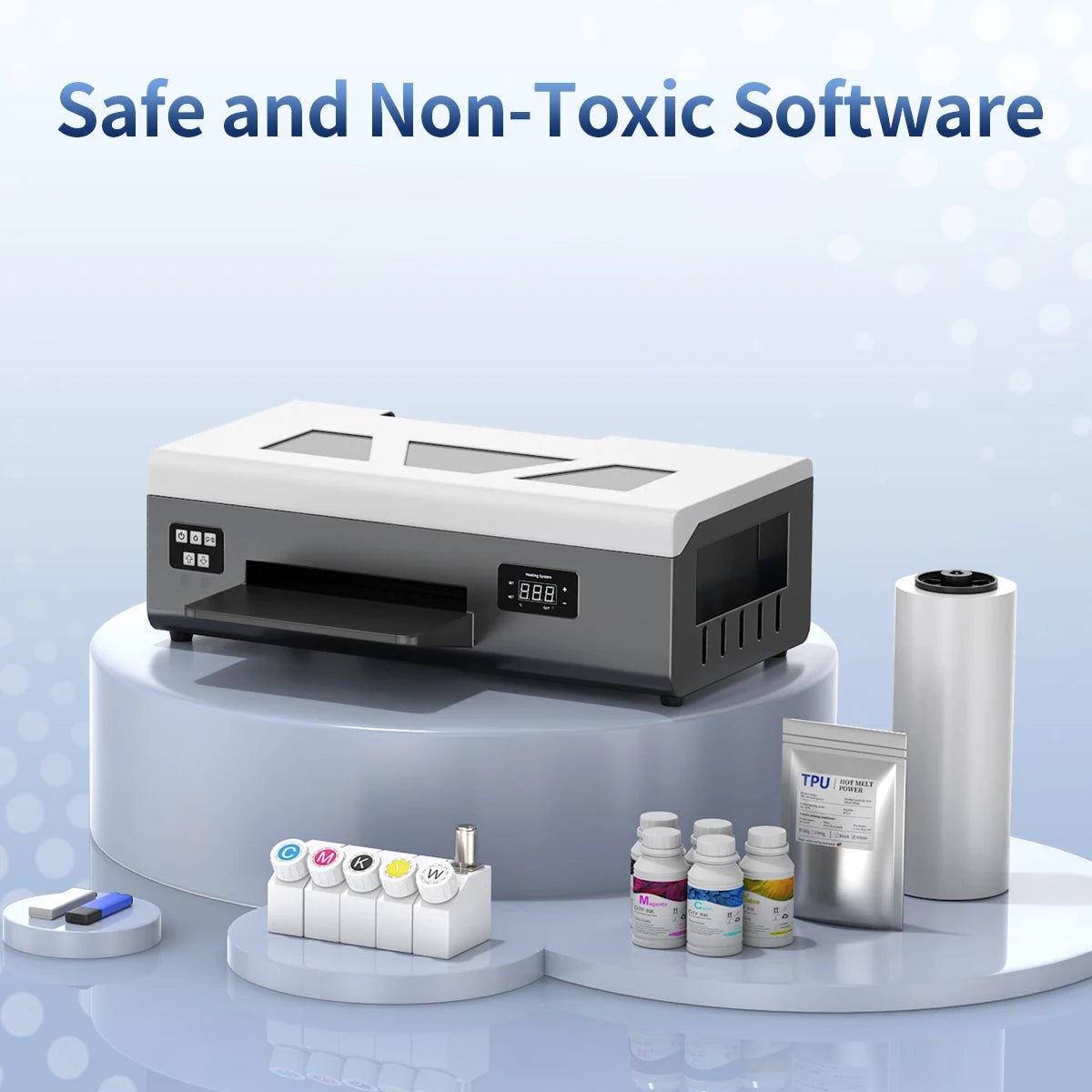 OYfame impresora dtf a4 For Epson L805 DTF Printer L800 DTF Transfer Film t shirt printing machine A4 for textil fabric clothes