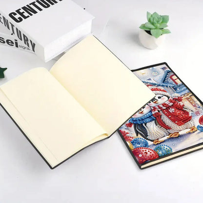 DIY Special Shaped Journal Sketchbook DIY Diamond Art Diary Book Journal Notebook for Adults Kids Home Office Art Drawing