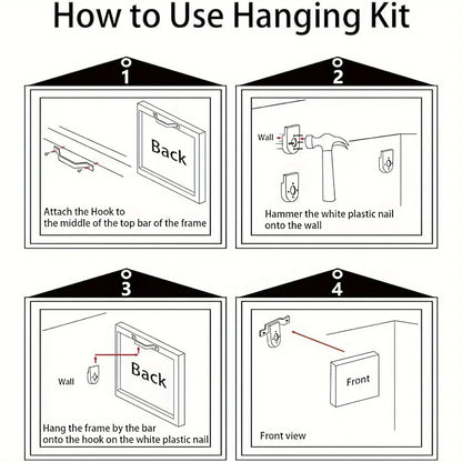 Golden Lily canvas art, 1.5 inch thick wood frame, canvas printed large mural, suitable for modern homes and offices