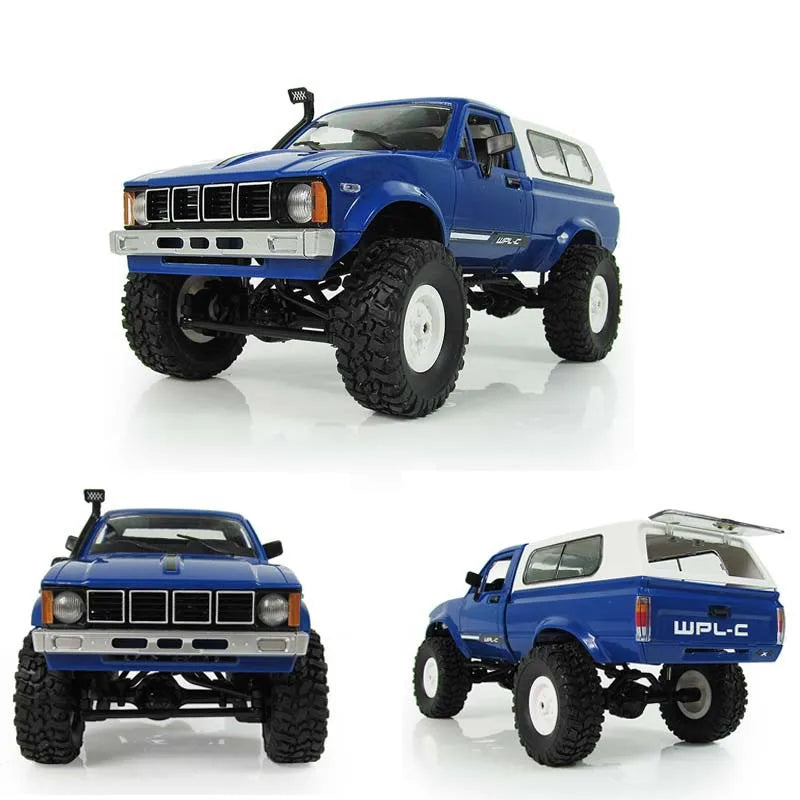 WPL C-24 Full Scale Remote Control Car 1:16 2.4G 4WD Climbing Car RC Remote Control Model Toy Gift Boy