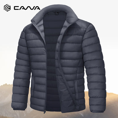 Men's Puffer Jacket Lightweight Warm Winter Coats Water Repellent Windproof Insulated Jacket